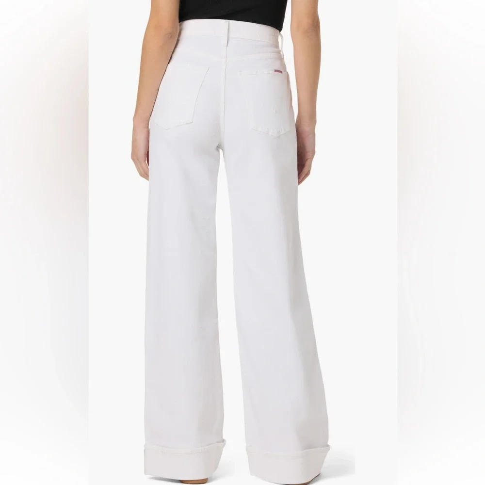 Women's White Jeans - Picture 2 of 5